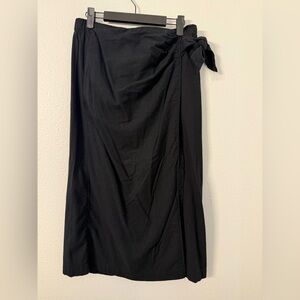 Universal Thread Black Asymmetrical Skirt